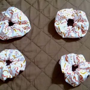 4 scrunchie pack
